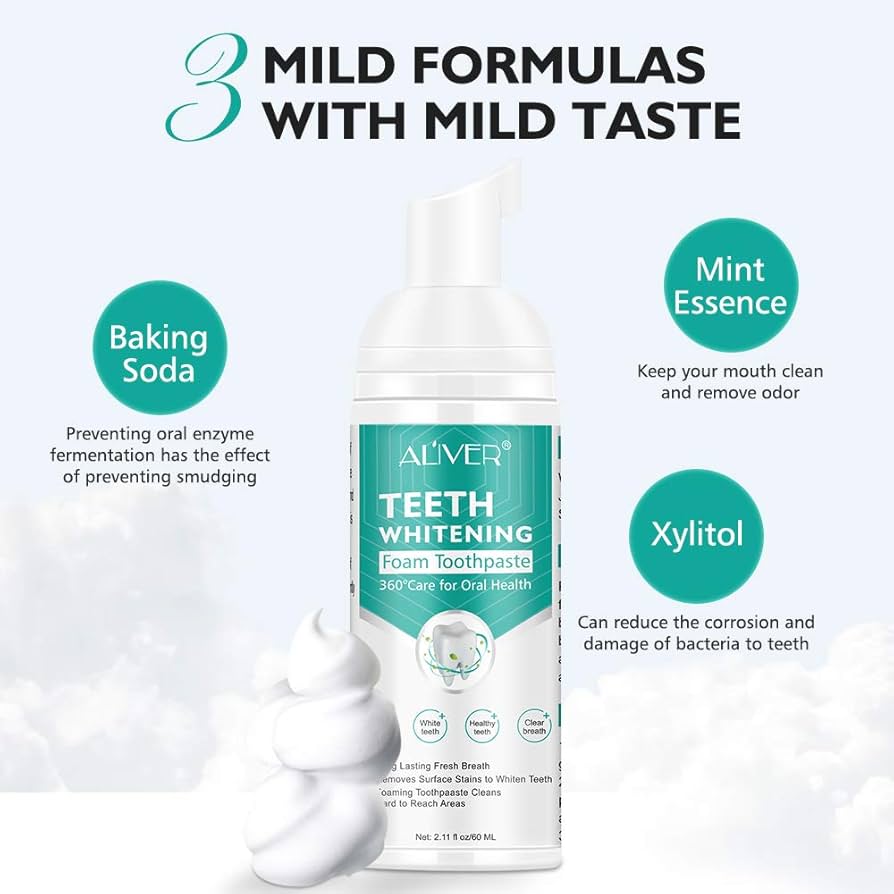 Foam Toothpaste