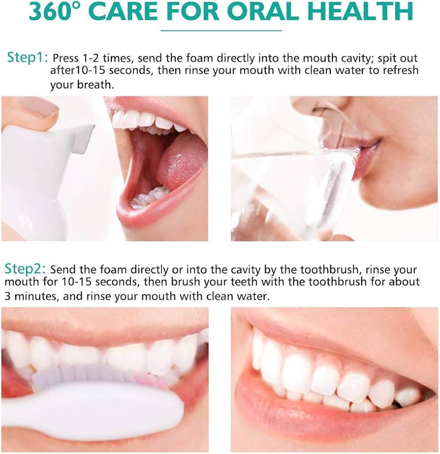 Foam Toothpaste